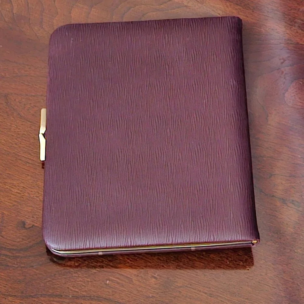 JAY STRONGWATER FLORAL SCROLL LEATHER CRYSTAL ENAMEL PHOTO PICTURE ALBUM BOOK